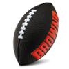 Franklin Sports NFL Cleveland Browns Football - Kids Foam Football - Soft Junior Size 8.5" Ball with 3D Logos - Perfect for Gameday + Tailgates view 1