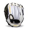 Franklin Sports Fastpitch Softball Glove - Fastpitch Pro - Adult and Youth Softball Mitt - Infield and Outfield - Left Handed Glove - White/Gold - 13" Lefty view 1