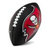 Franklin Sports NFL Tampa Bay Buccaneers Football - Kids Foam Football - Soft Junior Size 8.5" Ball with 3D Logos - Perfect for Gameday + Tailgates view 1