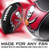 Franklin Sports NFL Tampa Bay Buccaneers Football - Kids Foam Football - Soft Junior Size 8.5" Ball with 3D Logos - Perfect for Gameday + Tailgates view 2
