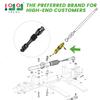 10L0L Golf Cart Intermediate Steering Shaft Assembly Joint Fits EZGO TXT 70580G01 Golf Carts 2001-UP view 2
