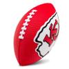 Franklin Sports NFL Kansas City Chiefs Football - Kids Foam Football - Soft Junior Size 8.5" Ball with 3D Logos - Perfect for Gameday + Tailgates view 1