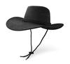 Cowboy Hat, Sun Hat Faux Felt Leather Suede Travel Cap Western Hat Outdoor Sun Protect Black view 1
