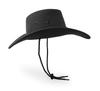 Cowboy Hat, Sun Hat Faux Felt Leather Suede Travel Cap Western Hat Outdoor Sun Protect Black view 4
