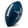 Franklin Sports NFL Dallas Cowboys Football - Kids Foam Football - Soft Junior Size 8.5" Ball with 3D Logos - Perfect for Gameday + Tailgates view 1