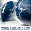 Franklin Sports NFL Dallas Cowboys Football - Kids Foam Football - Soft Junior Size 8.5" Ball with 3D Logos - Perfect for Gameday + Tailgates view 2