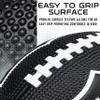 Franklin Sports NFL Las Vegas Raiders Football - Kids Foam Football - Soft Junior Size 8.5" Ball with 3D Logos - Perfect for Gameday + Tailgates view 4
