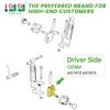 10L0L Golf Cart Driver Side Spindle Assembly Compatible with EZGO RXV 2008-up Golf Cart Model, Replace OEM# 607413, 601413 view 2