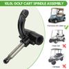 10L0L Golf Cart Driver Side Spindle Assembly Compatible with EZGO RXV 2008-up Golf Cart Model, Replace OEM# 607413, 601413 view 3