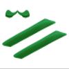 Vonxyz Rubber Kits Replacement for Oakley RadarLock XL Vented Sunglass - Dark Green view 2