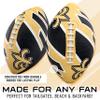 Franklin Sports NFL New Orleans Saints Football - Youth Football - Mini 8.5" Rubber Ball - Perfect for Kids - Team Logos and Colors view 2