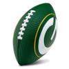 Franklin Sports NFL Green Bay Packers Football - Kids Foam Football - Soft Junior Size 8.5" Ball with 3D Logos - Perfect for Gameday + Tailgates view 1