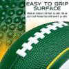 Franklin Sports NFL Green Bay Packers Football - Kids Foam Football - Soft Junior Size 8.5" Ball with 3D Logos - Perfect for Gameday + Tailgates view 4