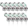 Lucky Clover Iron Head Covers - Long Neck, 11 Pcs Set, Fits Taylormade SIM, Cleveland, Callaway & More view 1