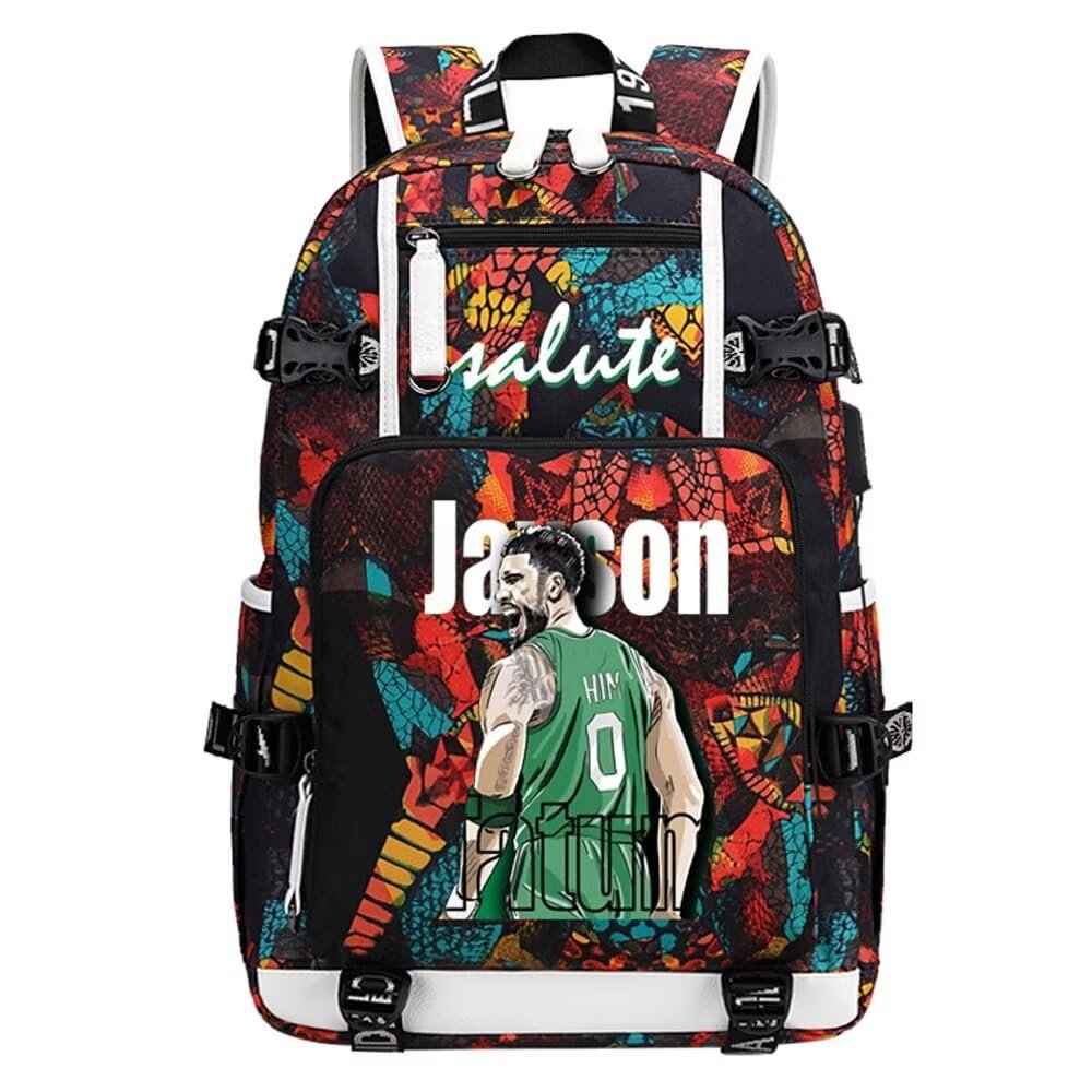 Basketball Player Number 0 Multifunction Backpack Travel Daypack Fans Bag (Style 2)