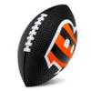 Franklin Sports NFL Cincinnati Bengals Football - Kids Foam Football - Soft Junior Size 8.5" Ball with 3D Logos - Perfect for Gameday + Tailgates view 1