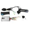 Brushed Controller,Fydun 36V 1000W Electric Bike Brushed Speed Box Controller Throttle Grip Kit for 7/8in Handle Bar view 1