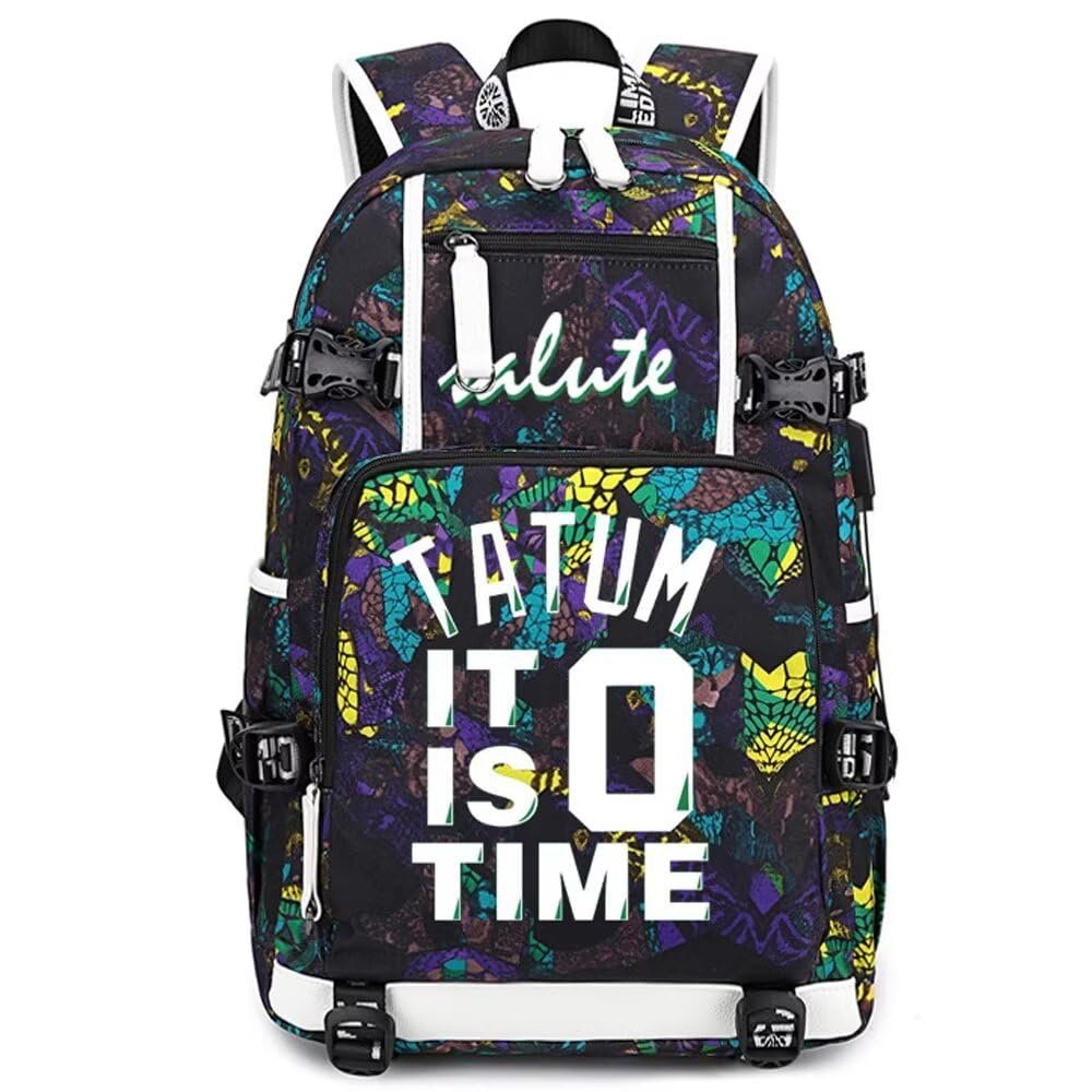 Basketball Player Number 0 Multifunction Backpack Travel Daypack Fans Bag (Style 3)