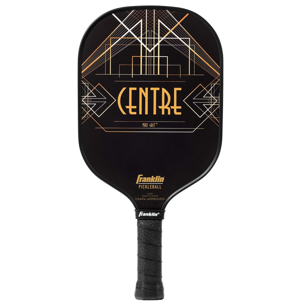 Franklin Sports Pro Pickleball Paddle - Pro Tournament Pickleball Paddle with Extra Grip MaxGrit Technology - Aspen Kern Centre Pickleball Paddle