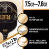 Franklin Sports Pro Pickleball Paddle - Pro Tournament Pickleball Paddle with Extra Grip MaxGrit Technology - Aspen Kern Centre Pickleball Paddle view 2
