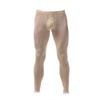 Men's Moisture Wicking Baselayer Cool Dry Sports Leggings Workout Tights Beige M view 1