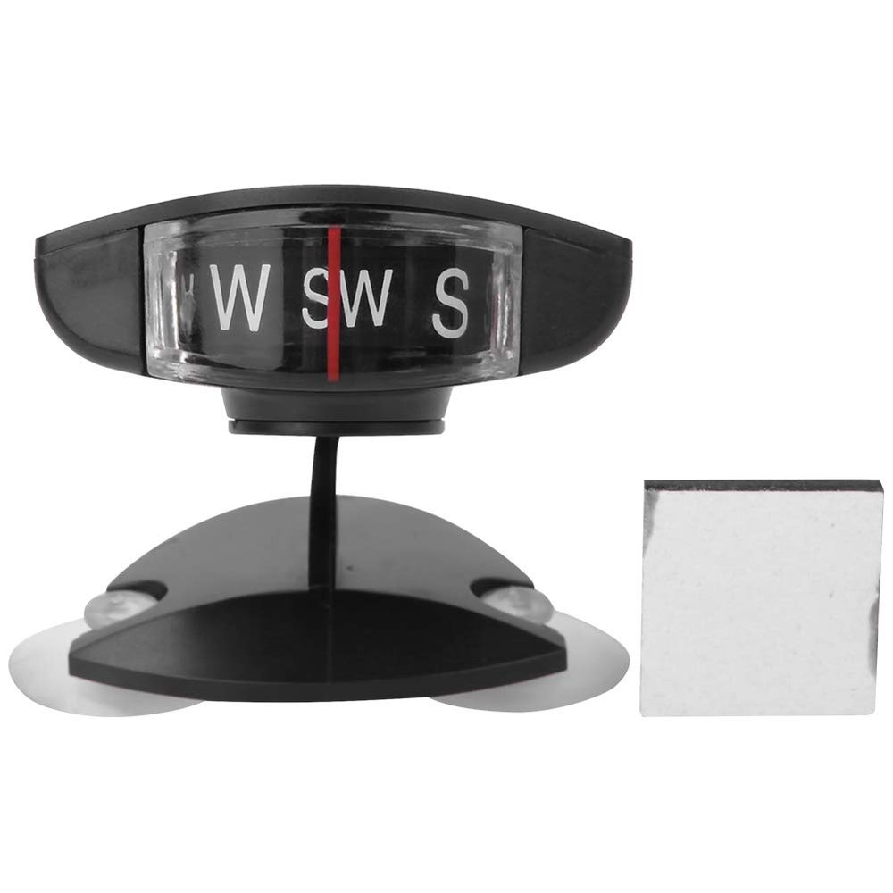 Alomejor Car Mini Vehicle Interior Ornaments Outdoor Car Navigation Ball with Suction Cups for Boat Car