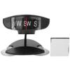 Alomejor Car Mini Vehicle Interior Ornaments Outdoor Car Navigation Ball with Suction Cups for Boat Car