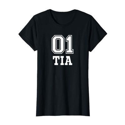 01 Tia Number 1 One Funny Grandma T-Shirt