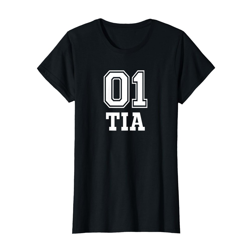 01 Tia Number 1 One Funny Grandma T-Shirt