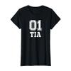 01 Tia Number 1 One Funny Grandma T-Shirt view 1