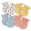 Gerber Baby Girls 4-pack Mittens Glove Liners, Orange/Yellow/Green/Ivory, 0-3 Months US view 1