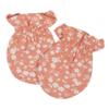 Gerber Baby Girls 4-pack Mittens Glove Liners, Orange/Yellow/Green/Ivory, 0-3 Months US view 3
