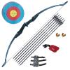 Tongtu Recurve Bow Right and Left Handed,Takedown Bow and Arrows for Adult & Youth Beginner 30lb 40lb Traditional Archery Bows Set with 6pcs Arrows view 1