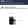 XIKE Replacement for Bearing Partner Bra 19B, 17B, 23B, 70019/17/23, Fits 1980, 1980A, 1938, 1968, 2047, 2080, 2080, 1781, 1810, 2328, 2441, 2717, 2562, 2240. view 2