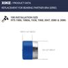 XIKE Replacement for Bearing Partner Bra 19B, 17B, 23B, 70019/17/23, Fits 1980, 1980A, 1938, 1968, 2047, 2080, 2080, 1781, 1810, 2328, 2441, 2717, 2562, 2240. view 2