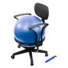 CanDo unisex adult With Arms CanDo Ball Chair, Blue, Size US view 1