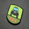 4x4 Woven Morale Patch Overland Trail 4WD Outdoors Hook & Loop Backing c view 2