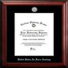 NCAA Air Force Falcons Unisex Silver Embossed Diploma Frame United States Air Force Academy 10W x 14H Silver Embossed Diploma Frame, Brown, One Size view 1