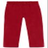 City Threads 100% Cotton Athletic Pants for Boys Sports Camps School Running Basketball Perfect for Sensitive Skin or SPD Clothing, Red, 2T view 1