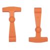 Beast Cooler ACCESORIES 2-Pack Ice Chest Replacement Lid Latches Compatible with Yeti and RTIC Hard Coolers - Strong, Ergonomic Cooler Latch Replacement - Burnt Orange - 4.6 x 2.5 x 1 Inches view 1