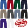 City Threads 100% Cotton Athletic Pants for Boys Sports Camps School Running Basketball Perfect for Sensitive Skin or SPD Clothing, White, 5 view 3