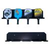 Boomer HD Pickleball Paddle Rack  Holds 4 or 8 Paddles  Track Players Next-Up on The Court  Heavy-Duty 1/8 Steel with Weather-Proof Powder Coating view 1