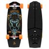 Surfeeling USA Mr. Pop Surf Style Skateboard - Black Graphic view 1