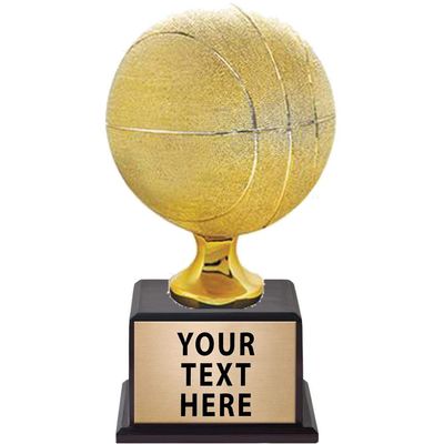 Crown Awards Basketball Trophies, 15" Gold Jumbo Basketball Trophy Award with Free Engraving Prime