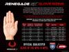 Renegade GK Vortex Shadow Goalie Gloves | 3.5+3mm Hyper Grip & 4mm Duratek | Black & Blue Goal Keeper Gloves (Size 10, Adult, Mens, Negative Cut, Level 3) view 4