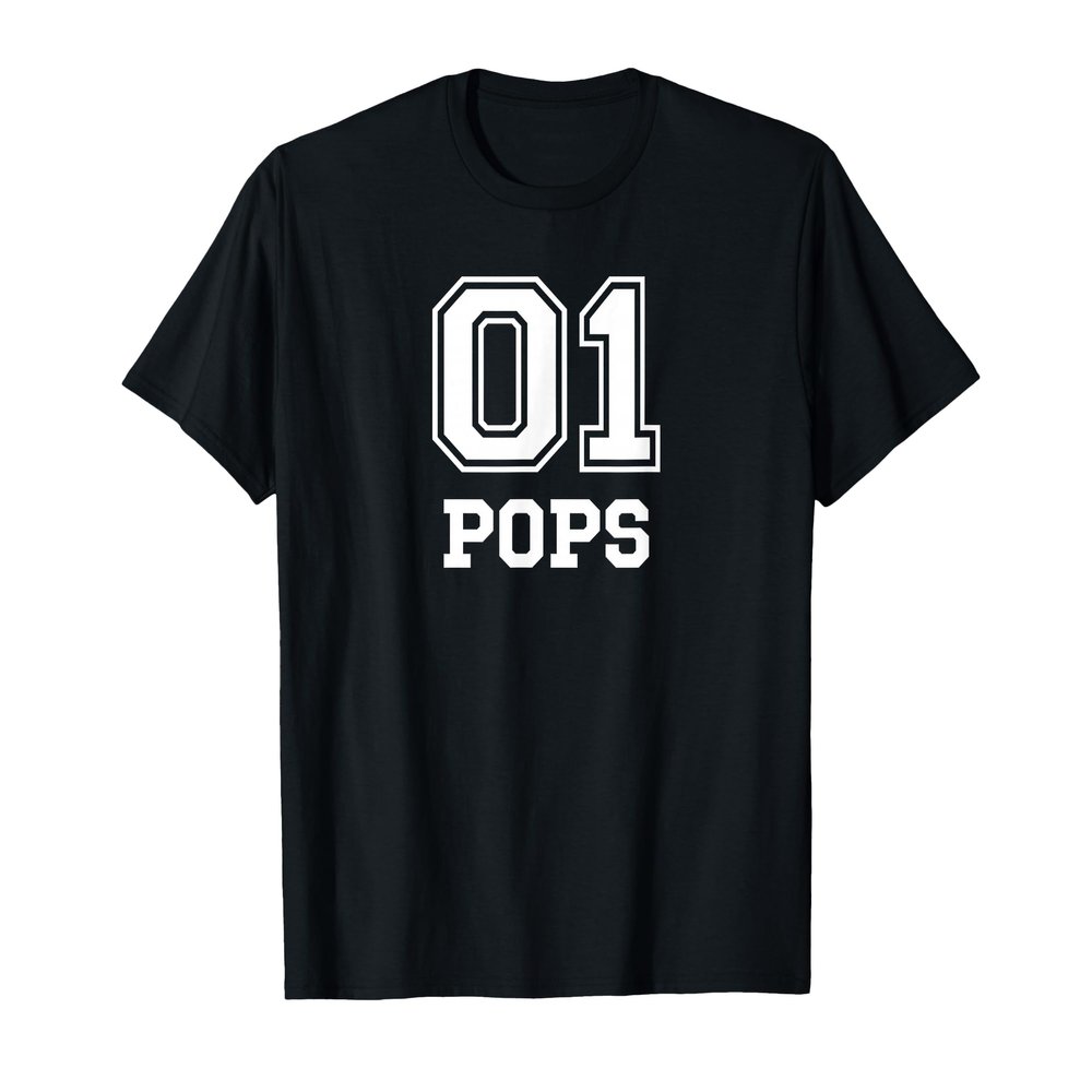 01 Pops Number 1 One Funny T-Shirt