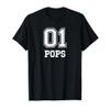 01 Pops Number 1 One Funny T-Shirt view 1