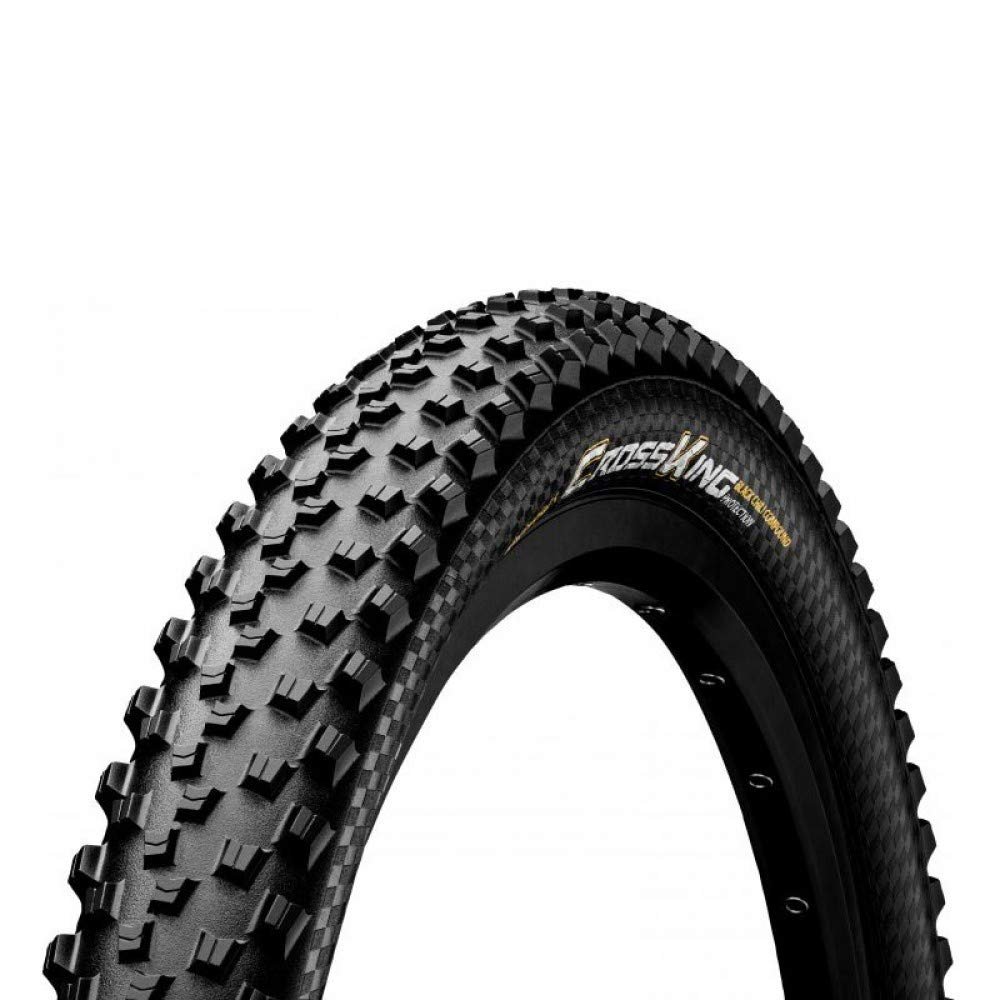 Continental Cross King 2.2 RaceSport Bernstein, Black/Transparent Skin Foldable, 27.5 x 2.2 Unisex Adult, 55-584