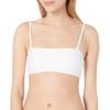 Vicious Young Babes - VYB Women's Standard Eve Over-The-Shoulder Bandeau Bra Bikini Top, Blanco, M view 1