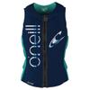 O'Neill Women's Slasher Comp Vest, Abyss/Light Aqua, 12 view 1